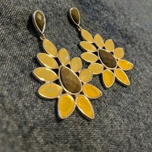 Floral Hanging Earrings